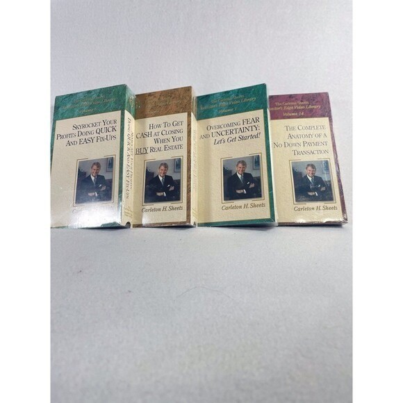 Carleton H Sheets 4 Pack VHS Collection (Volumes 1, 2, 14, 6)