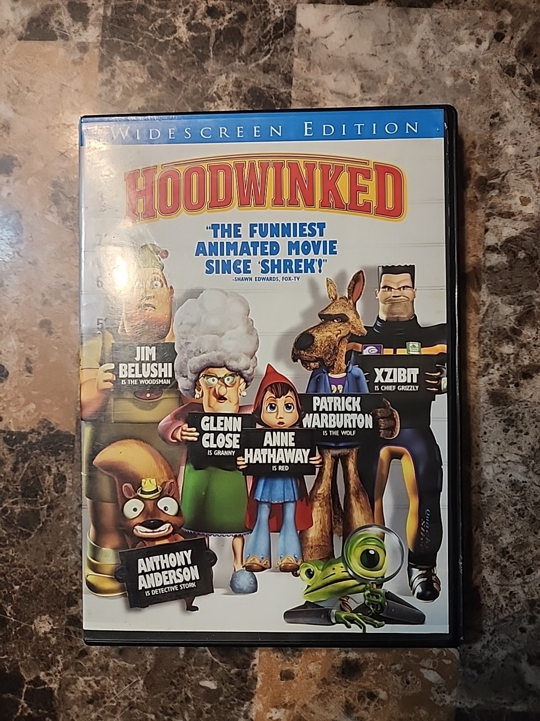 Hoodwinked DVD OOP Widescreen Edition Anne Hathaway Glenn Close Jim Belushi RARE