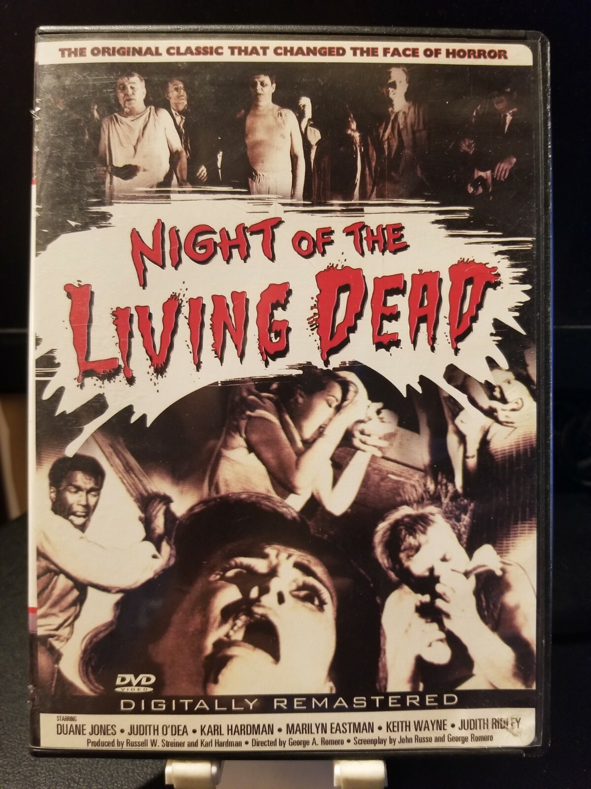 Night of the Living Dead (2001), Duane Jones, Judith O’Dea, Mint DVD -Ships Free