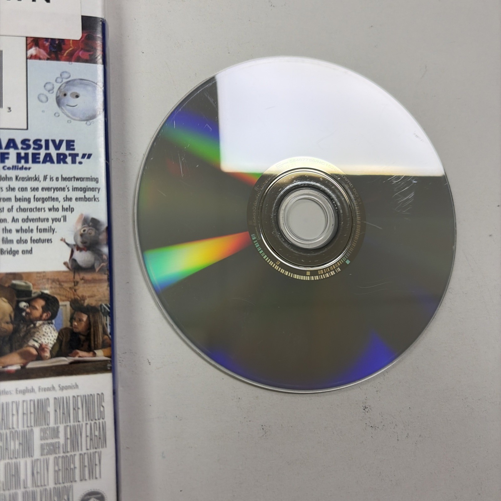 If (DVD, 2024) Ryan Reynolds , Cailey Fleming, John Krasinski