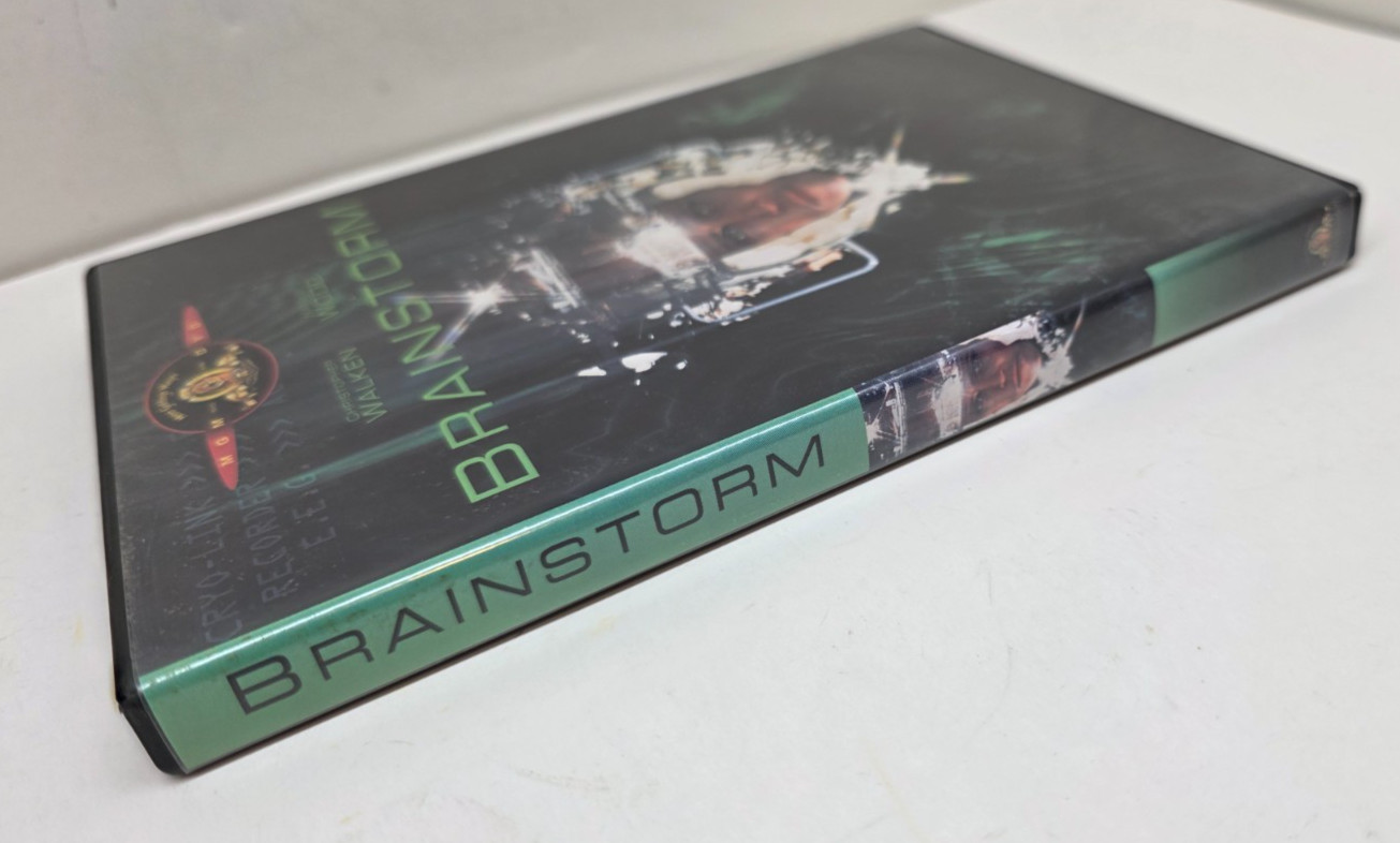 Brainstorm 1983 Movie DVD Cristopher Walken, Natalie Wood Sci-Fi Thriller