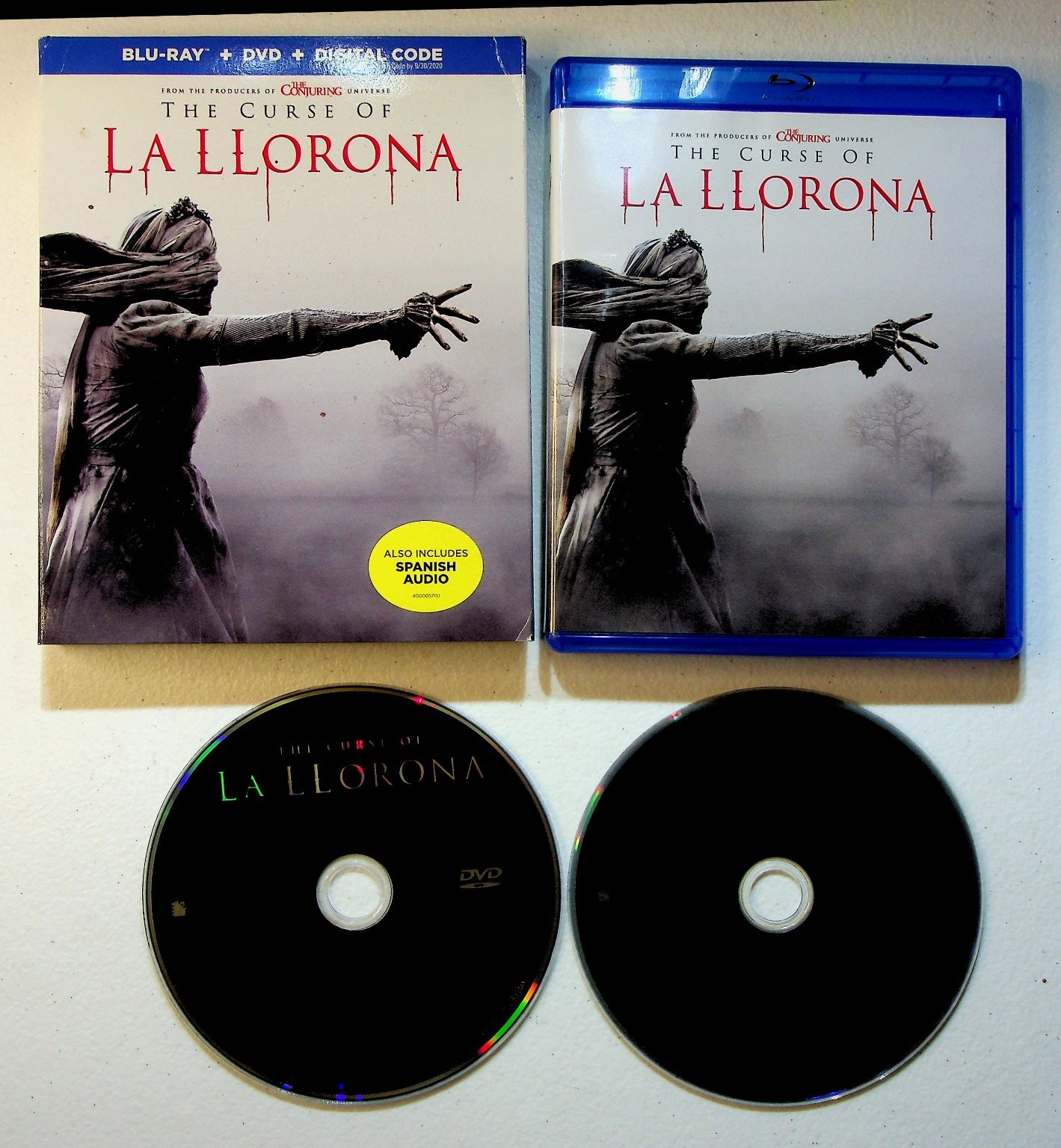 The Curse of La Llorona Blu-ray DVD Combo 2019 Special Features Linda Cardellini