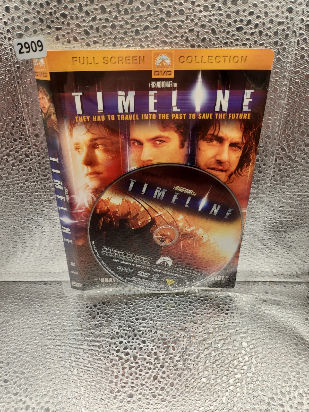 Timeline DVD Full Screen Disc And Artwork ONLY NO Usps TRACKING