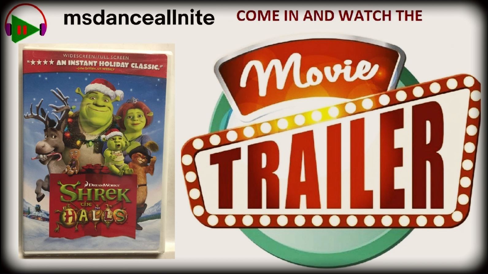 DreamWorks Shrek the Halls [2007] (DVD,2008,Widescreen) Eddie Murphy, Christmas