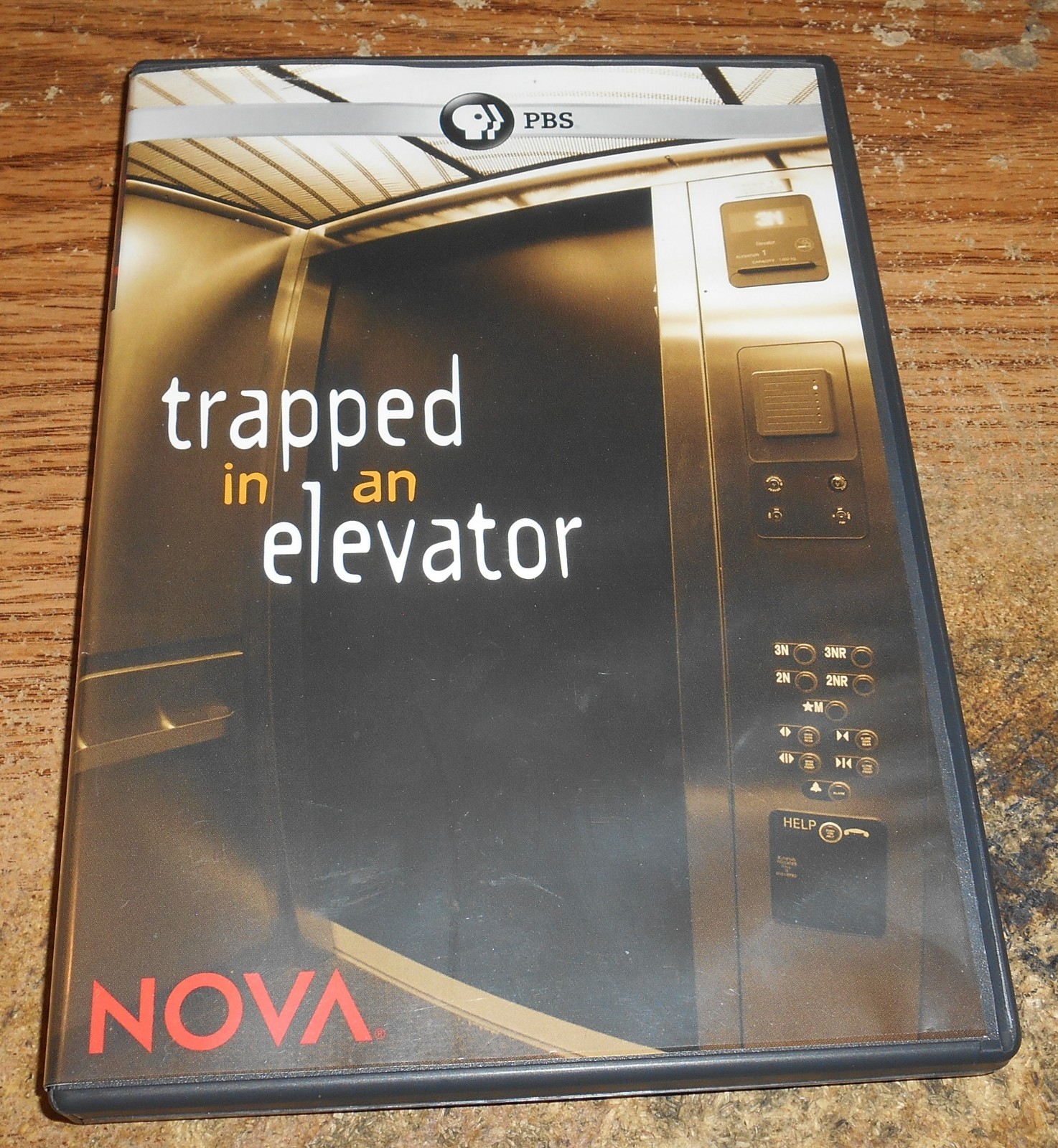 PBS TRAPPED IN AN ELEVATOR DVD/NARRATED BY JOHN LITHGOW/OOP!