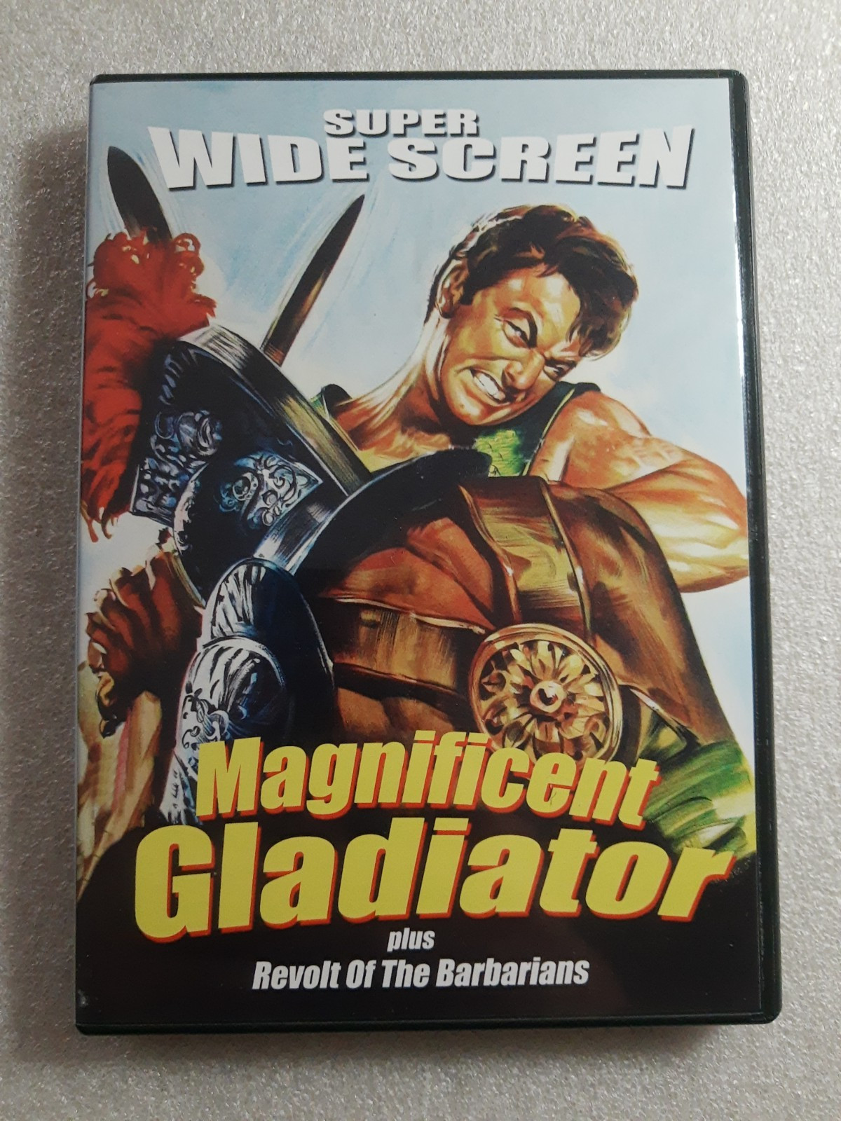 The Magnificent Gladiator / Revolt of the Barbarians (DVD) Sword Sandal Action