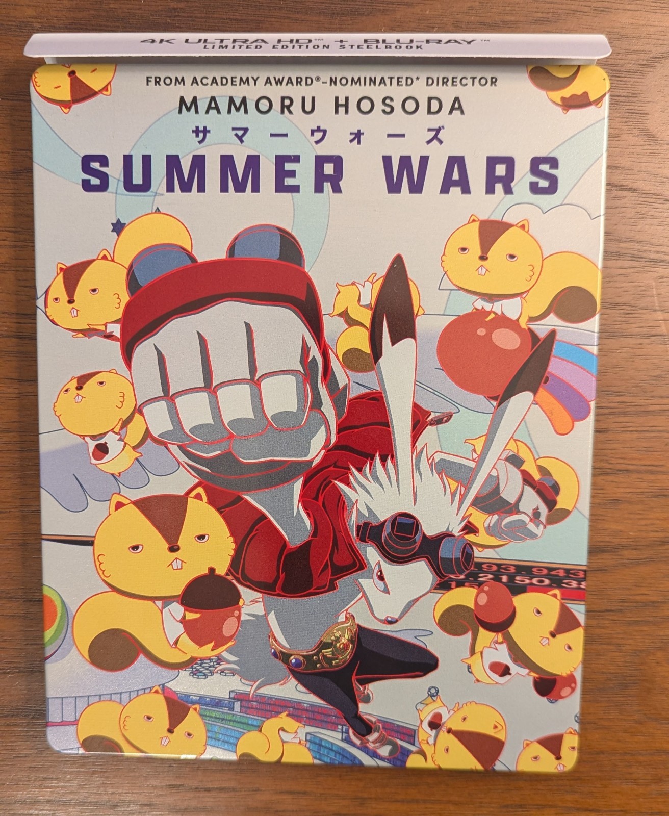 Summer Wars (2009) (Steelbook) 4K UHD Blu-ray Limited Ed. (incl. blu-ray disc)