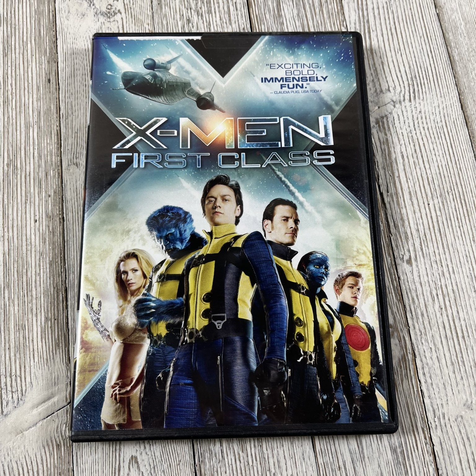 X-Men First Class DVD 2011 Matthew Vaughn, James McAvoy, Michael Fassbender