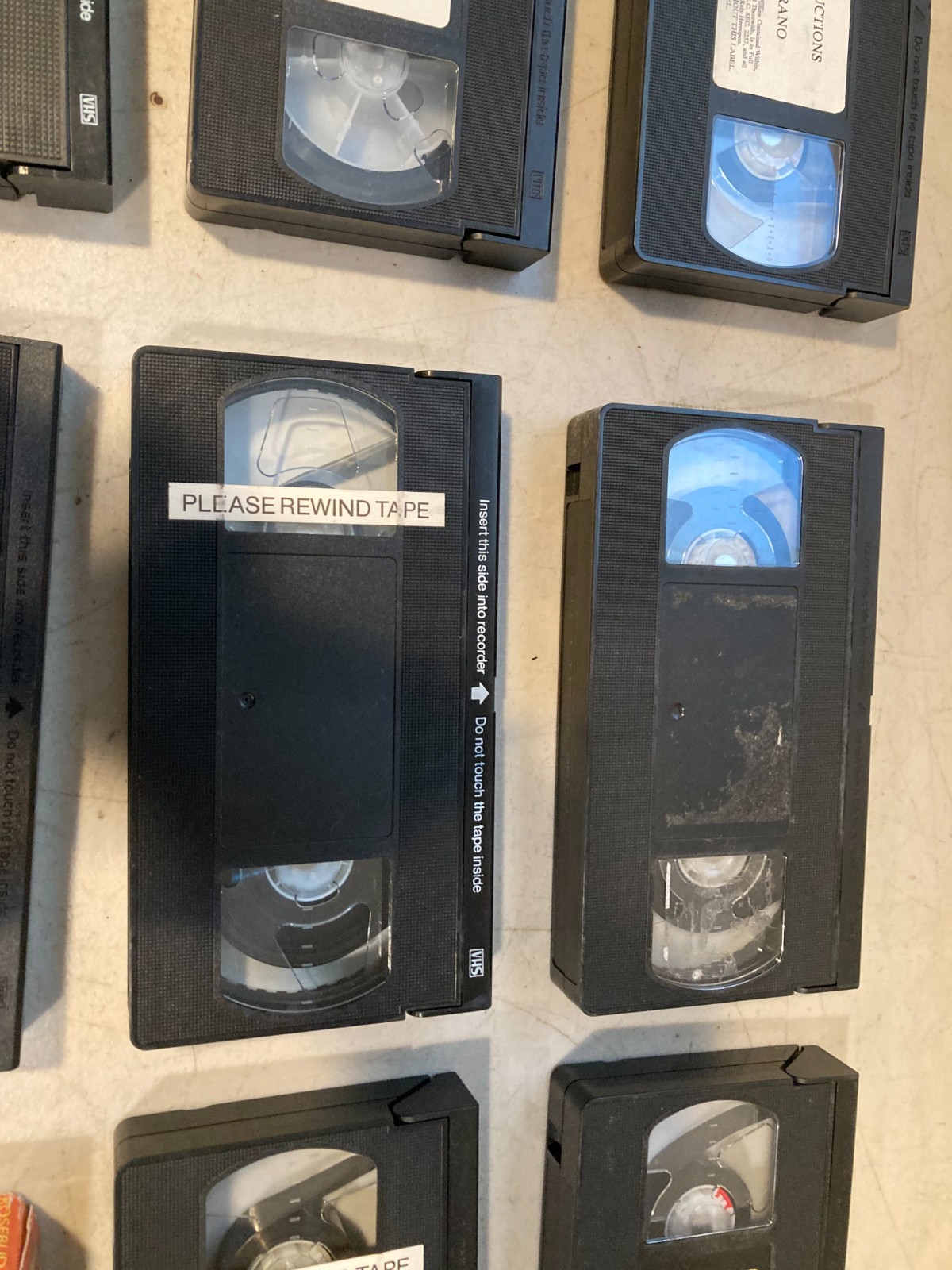 Lot of 11 Vintage Adult VHS Video Tapes Mixed Titles