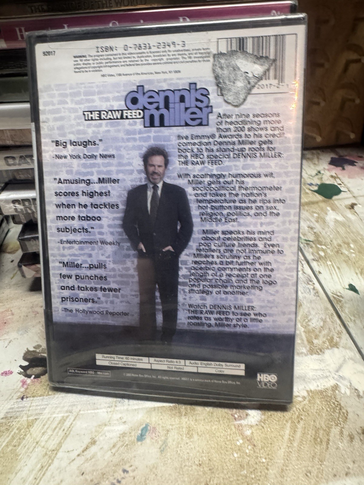 Dennis Miller: the Raw Feed (DVD, 2003) Brand New Factory Sealed