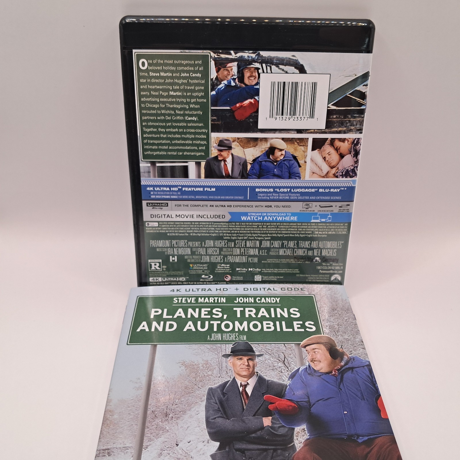 Planes Trains and Automobiles 4K Ultra HD Blu-ray with Slipcover John Candy