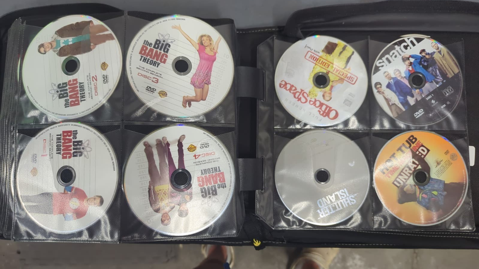 Lot of Movie TV Series DVD Action Comedy Horror Sci-Fi Drama Binder Assorted