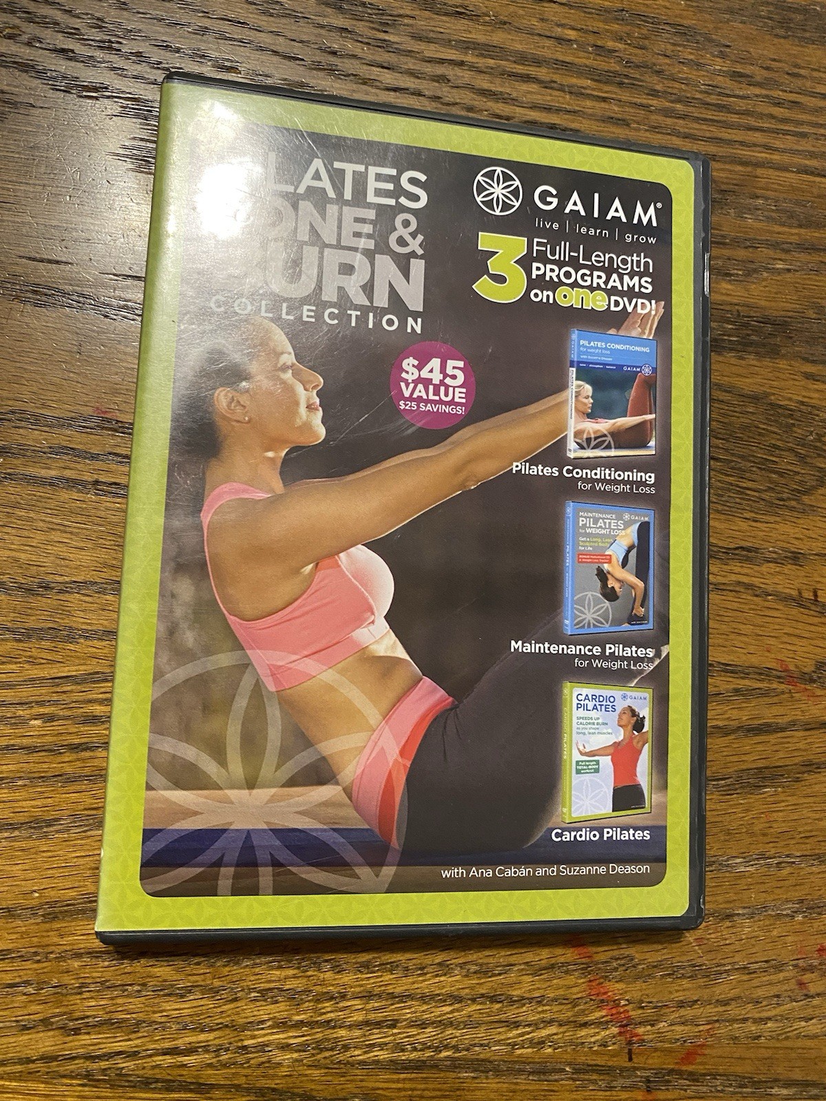 Pilates Tone and Burn Collection (DVD) Weight Loss Cardio Conditioning Fitness