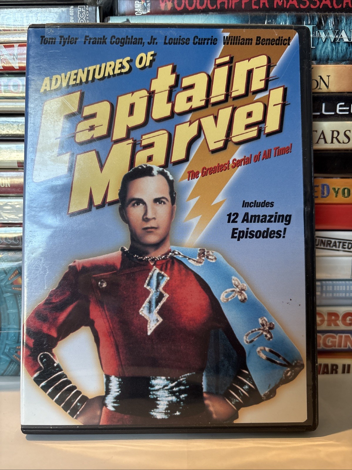 Adventures of Captain Marvel (DVD, 2003)Sci-Fy Fantasy Used Good – C
