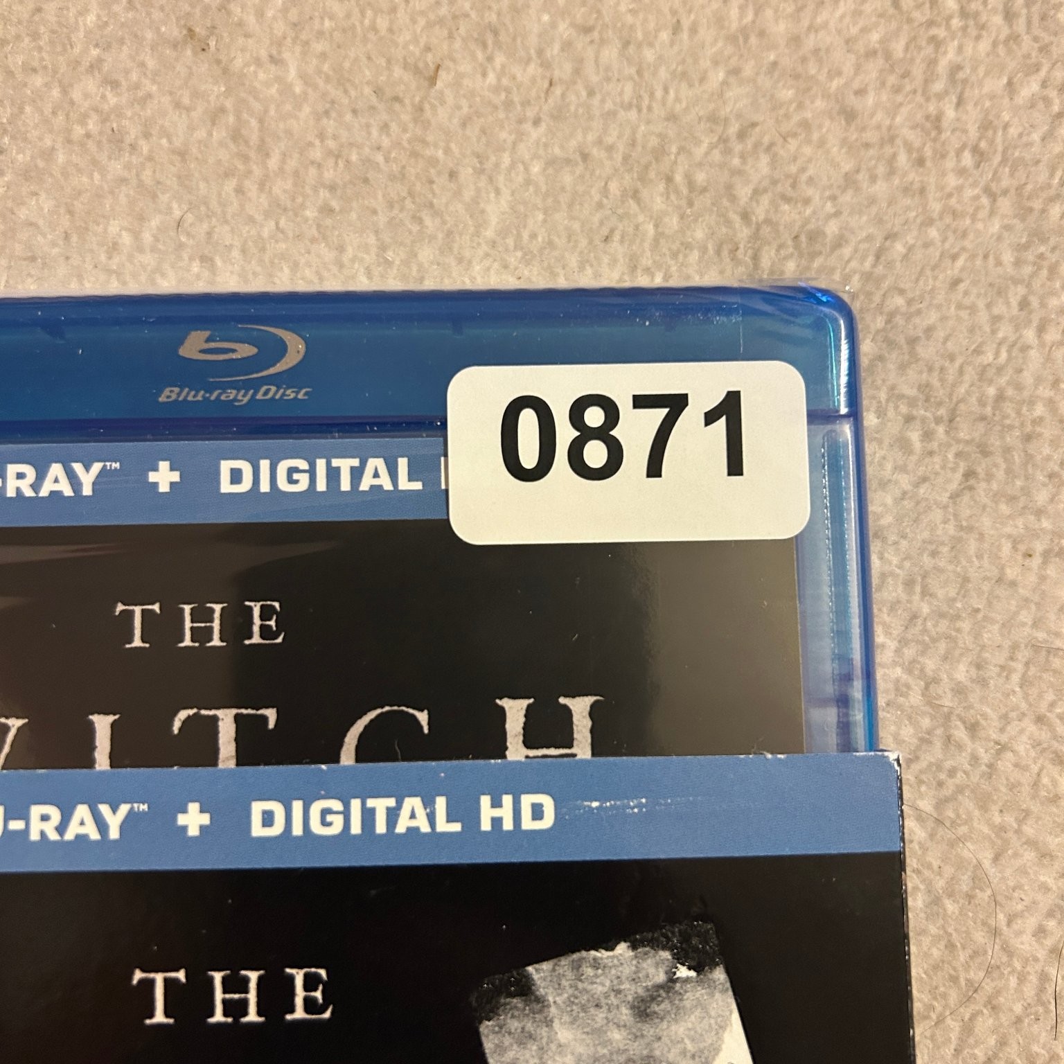 The VVitch Blu-ray 2015 Robert Eggers Anya Taylor-Joy Digital HD Horror