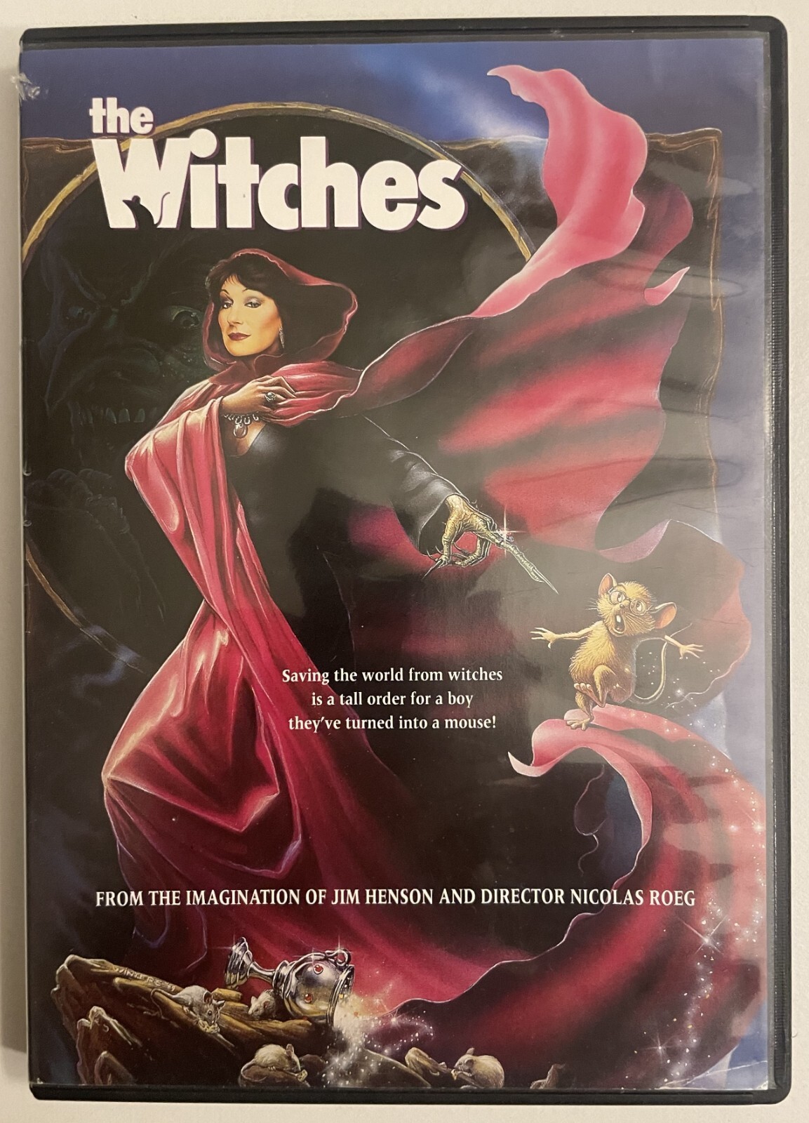 The Witches (DVD, 1990) Jim Henson Nicolas Roeg Pre-Owned Playback Guarantee