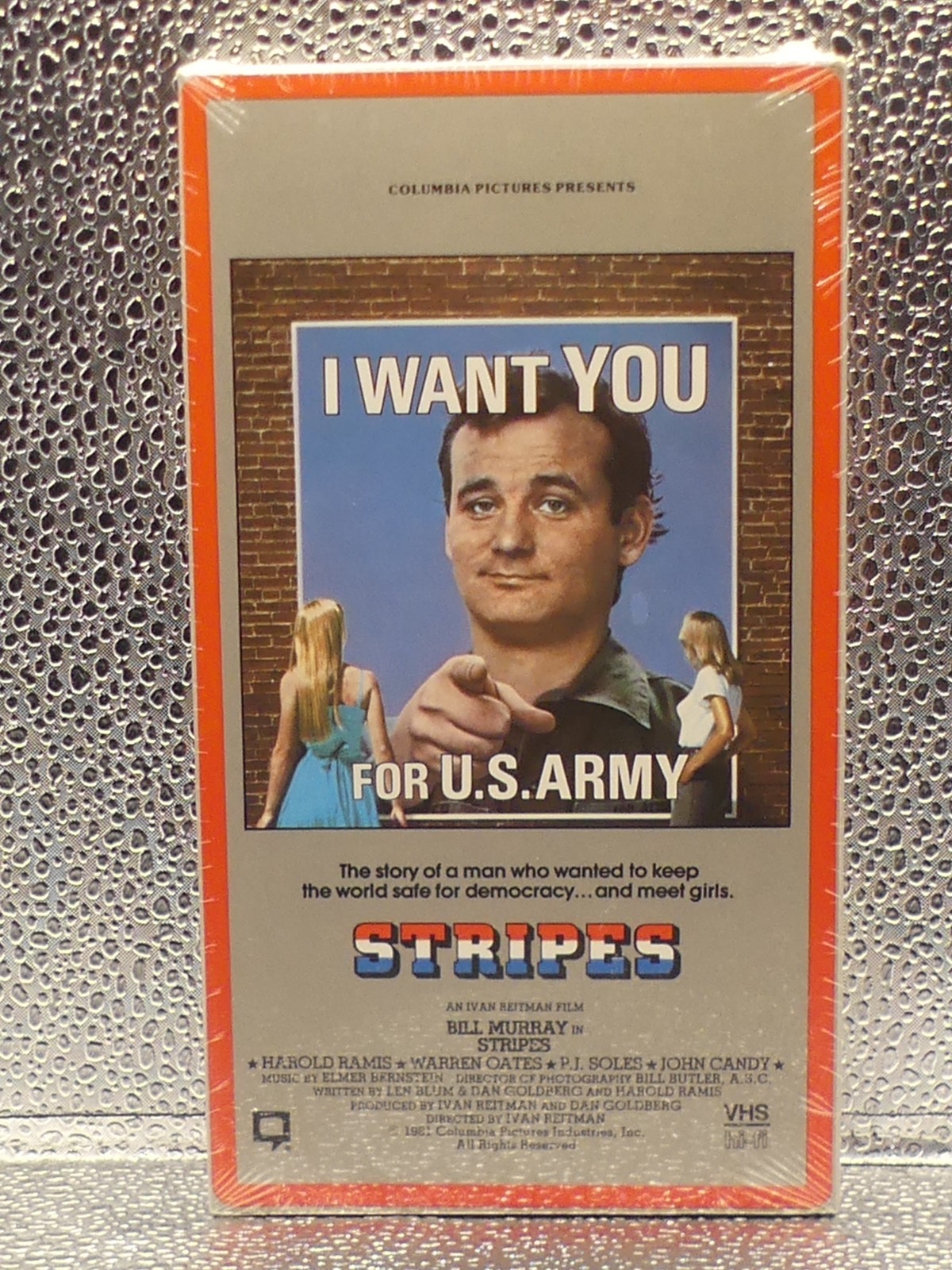 Stripes R Comedy Buddy Military War Bill Murray VHS New Factory Sealed Videotape
