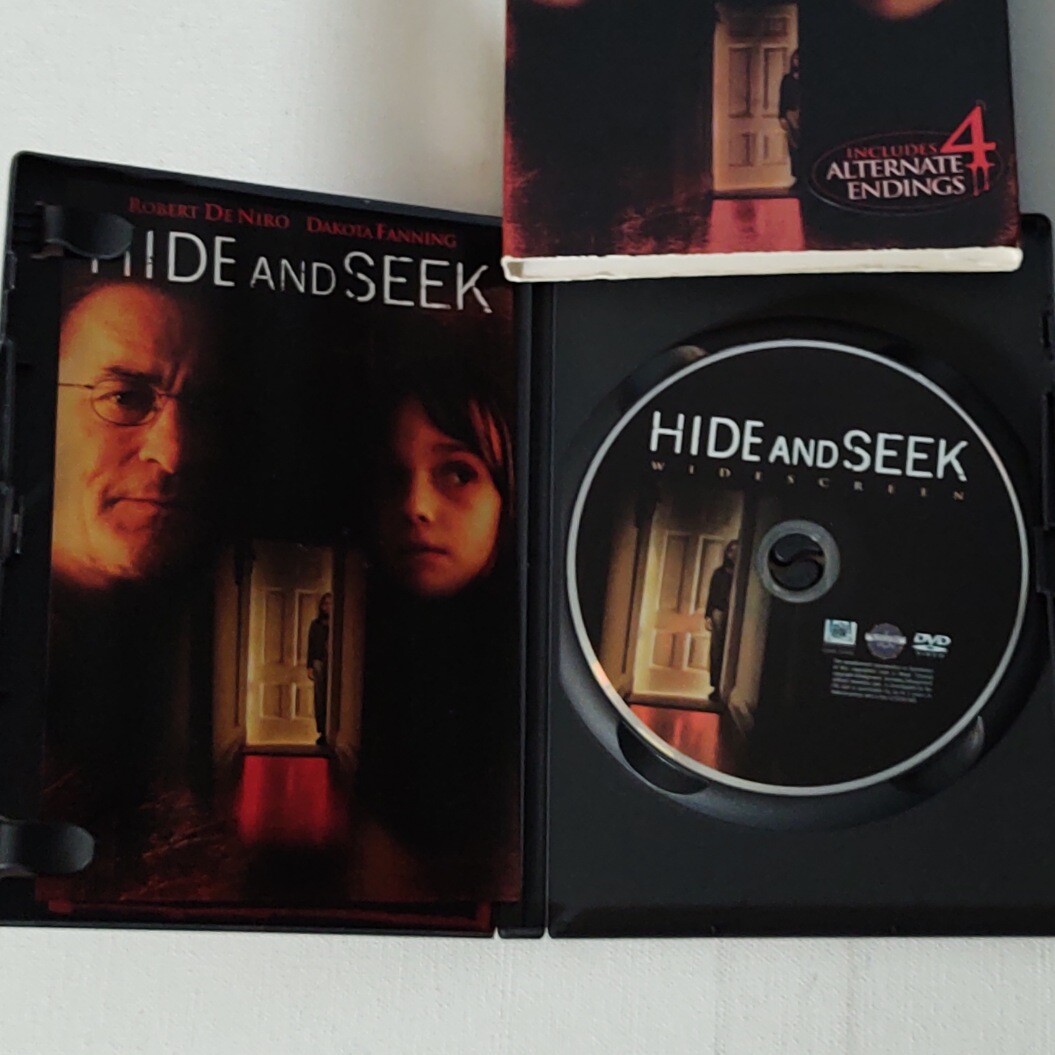 Hide and Seek Widescreen Edition DVD Alternate Endings with Slipcover