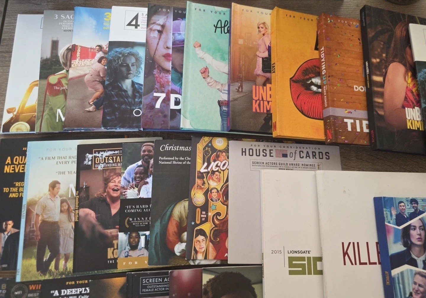 Huge Lot of 28 DVD FYC Award’s Promo Screeners Movies Netflix
