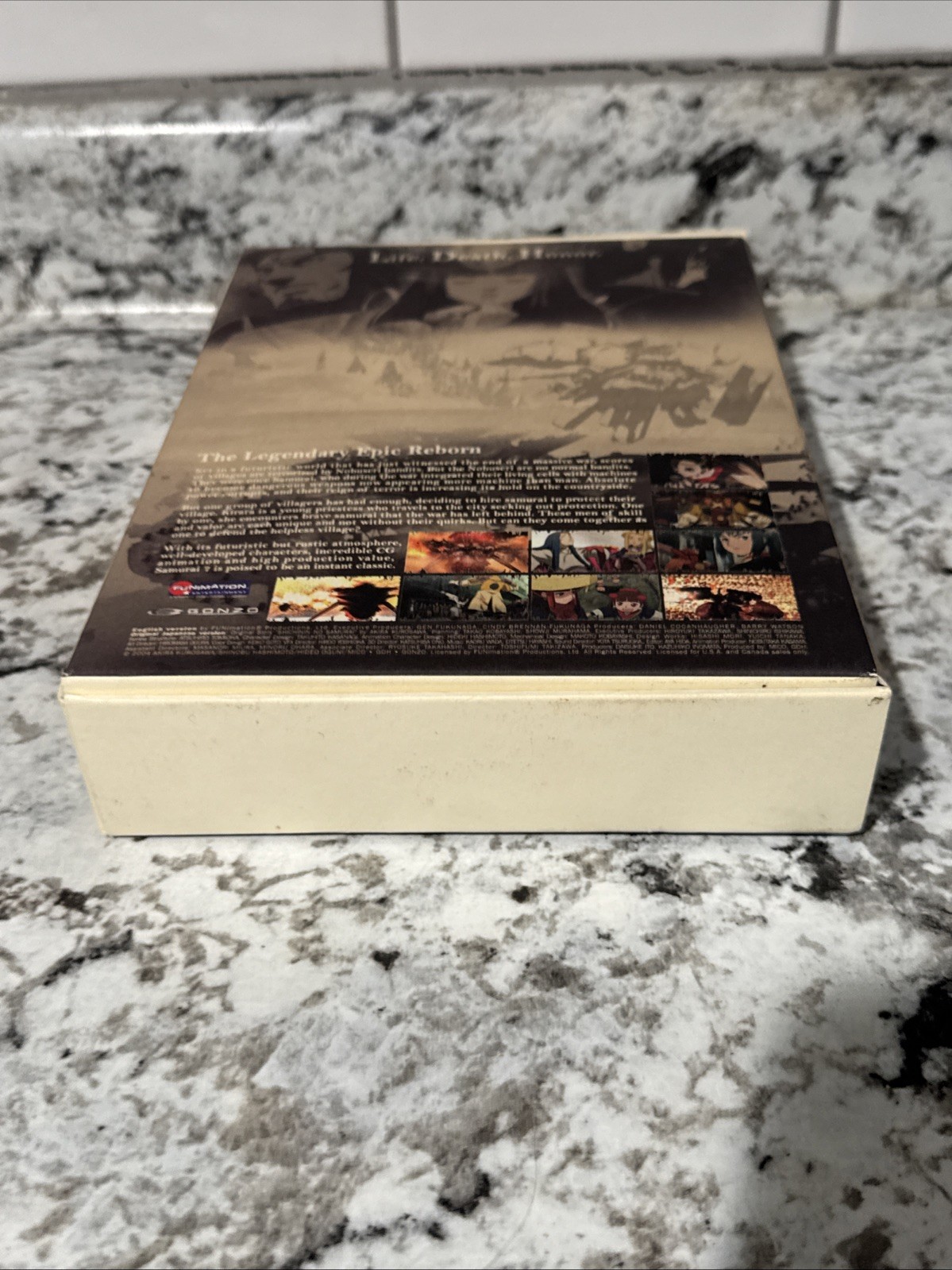 Samurai 7 Volume 1 Anime DVD Box Set With Comics Akira Kurosawa Collection