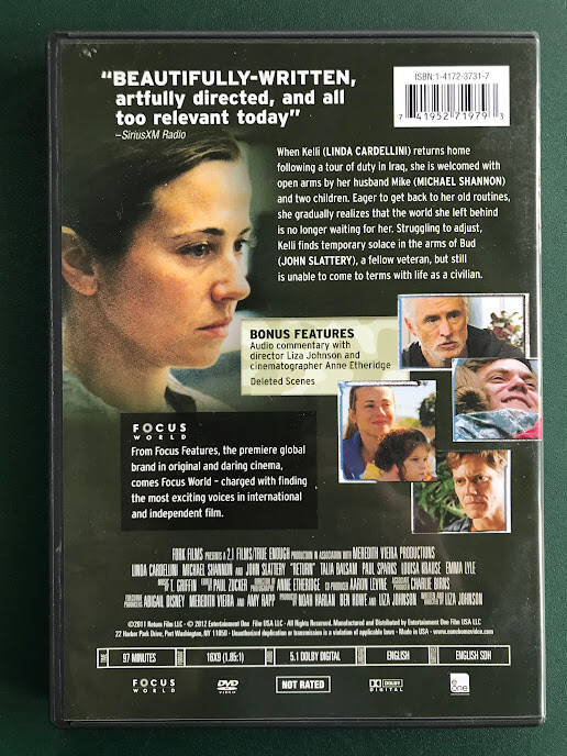 Return (DVD) 2011, Linda Cardellini, Michael Shannon, LIKE NEW, Ohio seller