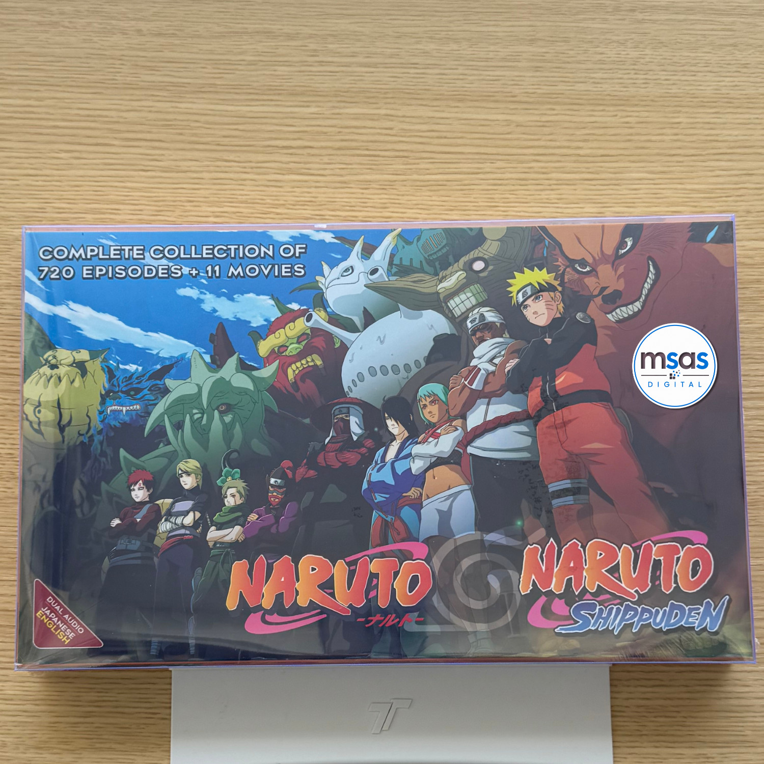 DVD Anime Naruto Shippuden Complete Vol 1-720 End Bonus 11 Movies English Dubbed