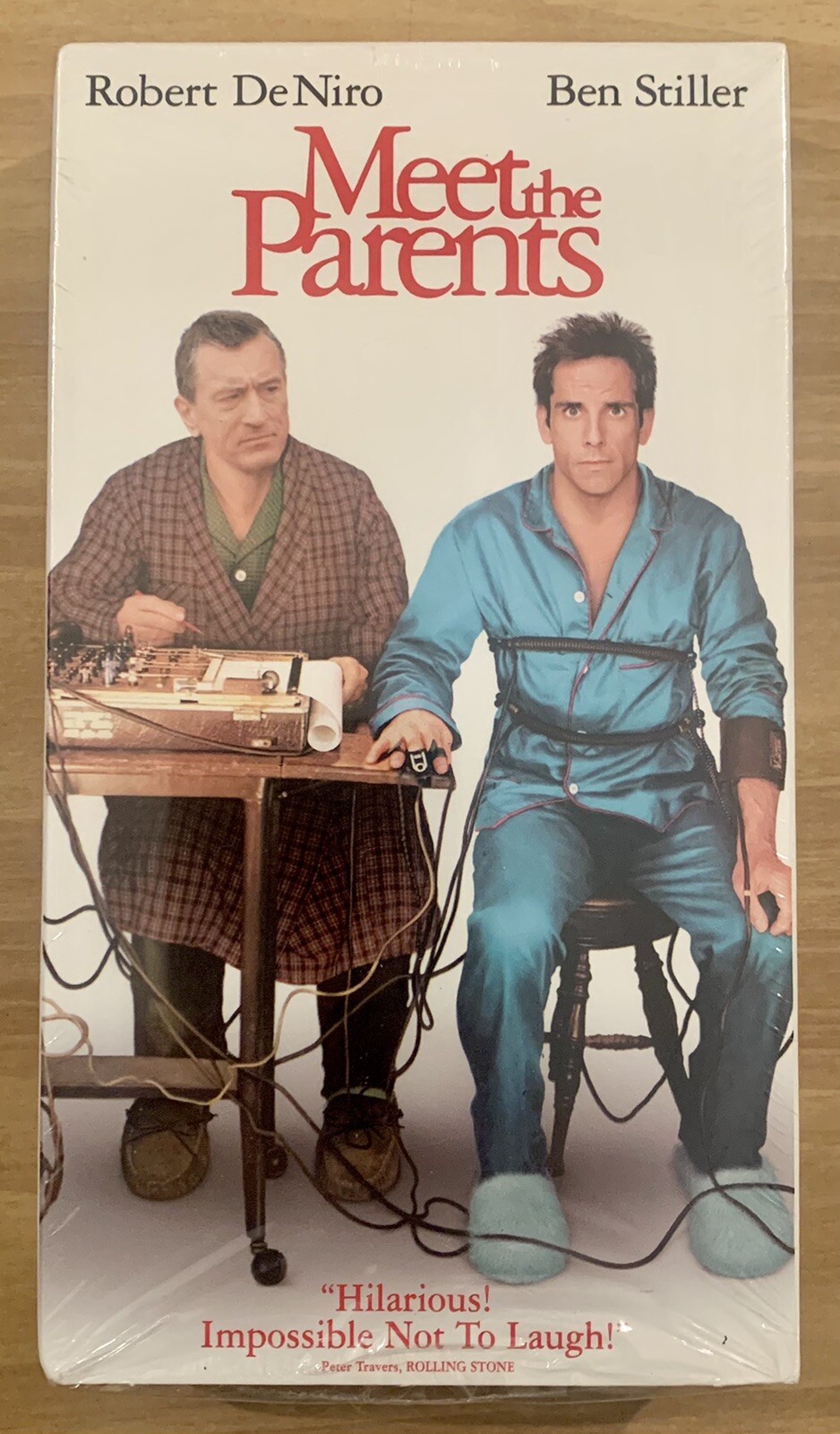 VHS ~ Meet The Parents ~ Color ~ FS ~ PG-13 ~ 108 Mins. ~ 2000 ~ !🆕!