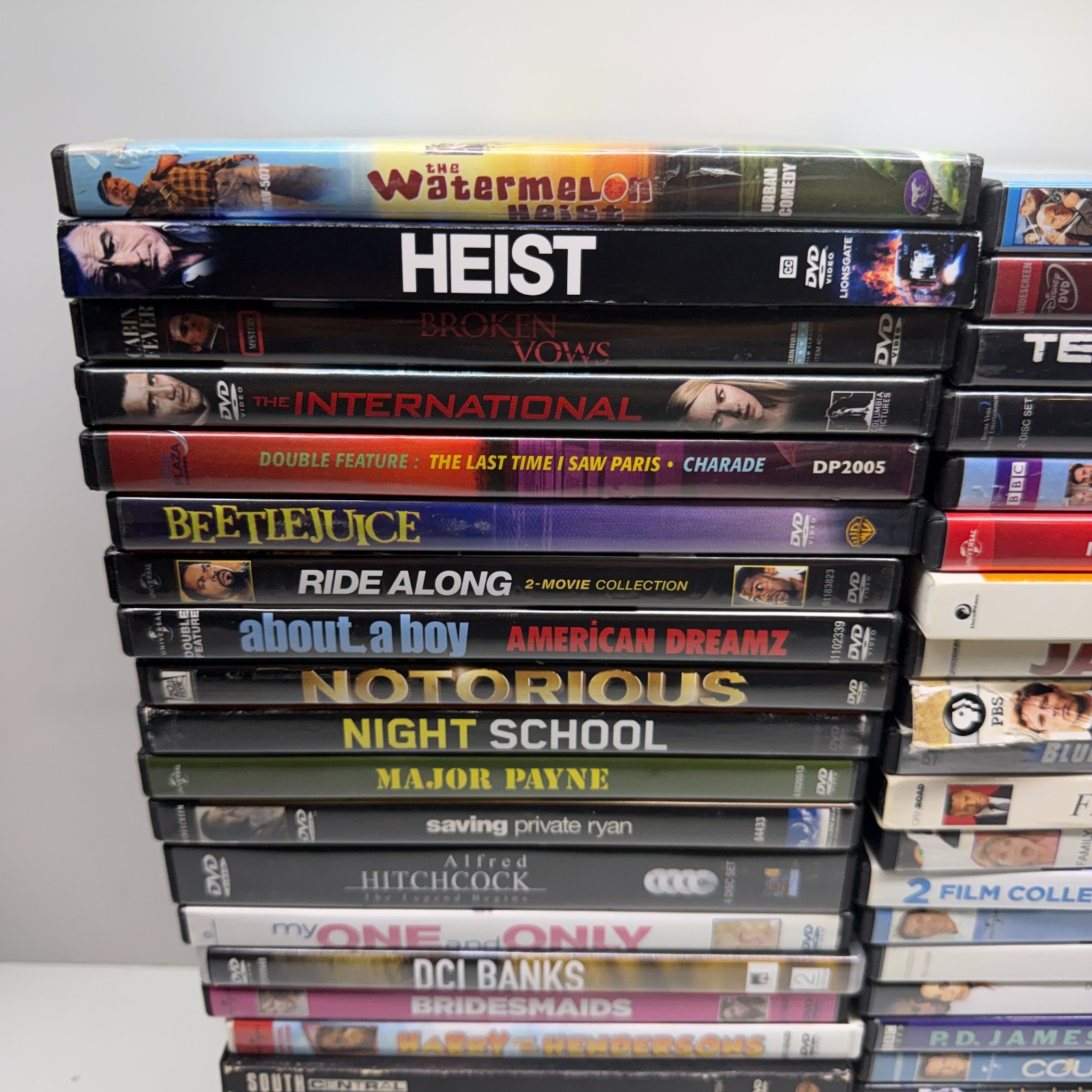 50 DVD Movie Lot Comedy Action Drama TV Shows Mixed Bulk Bundle