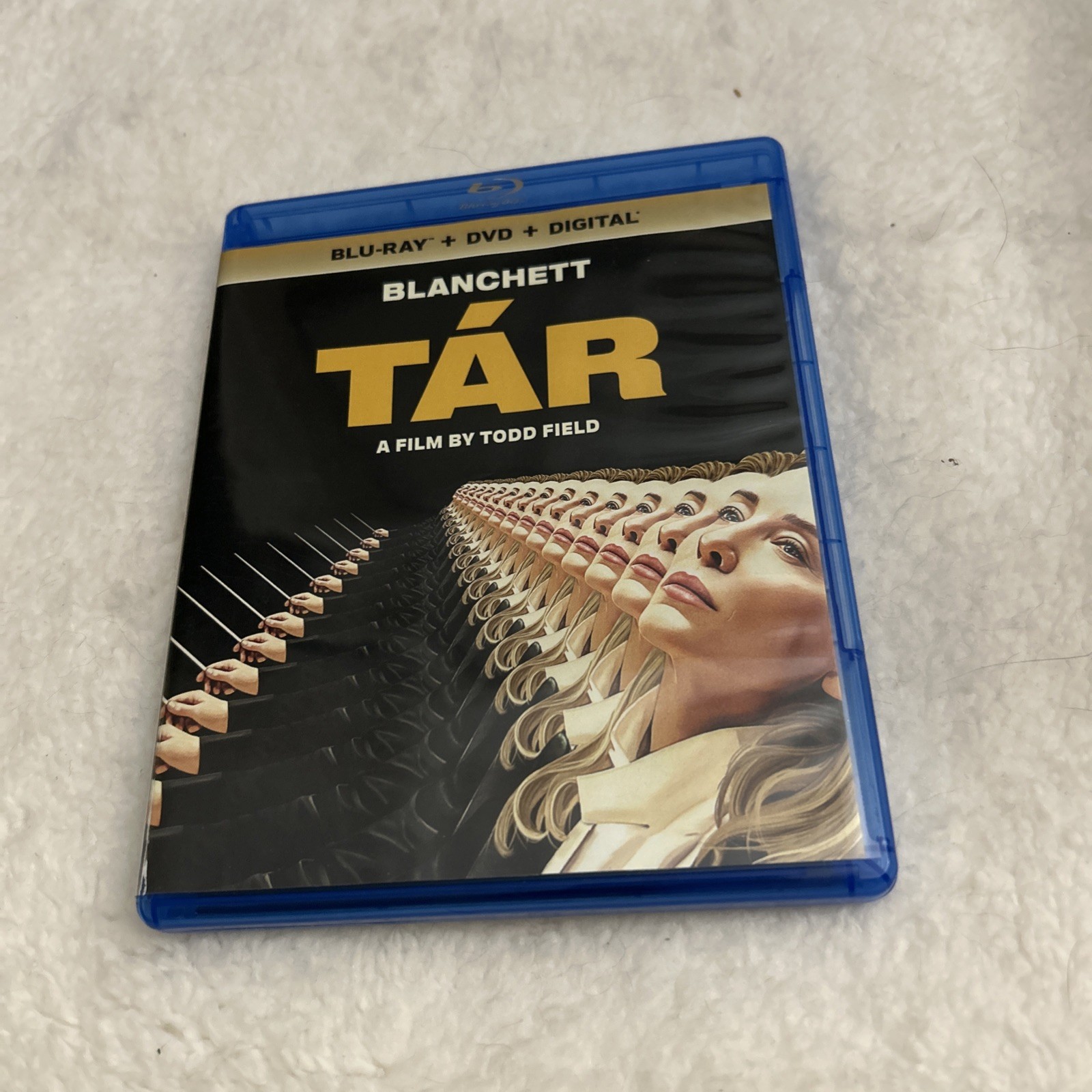 Tár (Blu-ray + DVD 2022) Care Blanchett Todd Field Art Cinema Tar