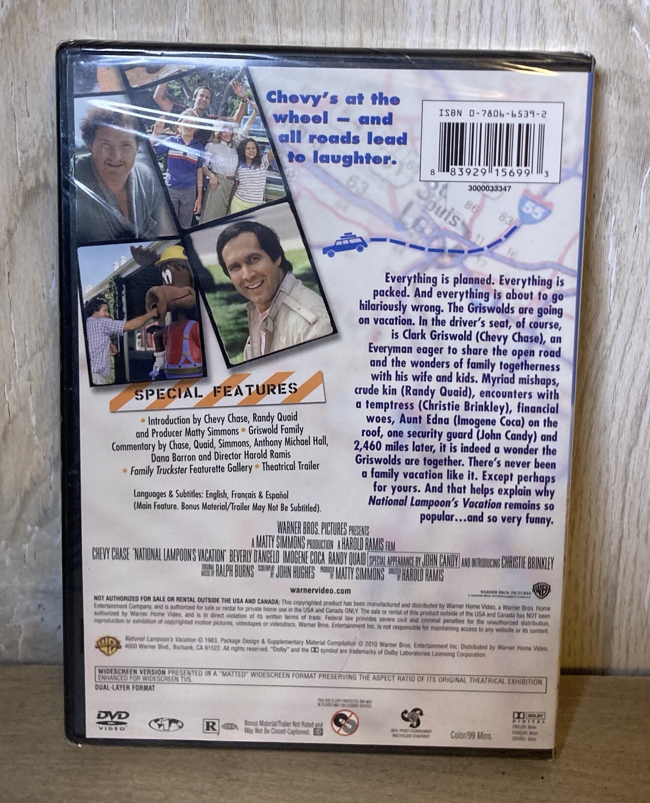 National Lampoon’s Vacation DVD New Factory Sealed Chevy Chase Movie
