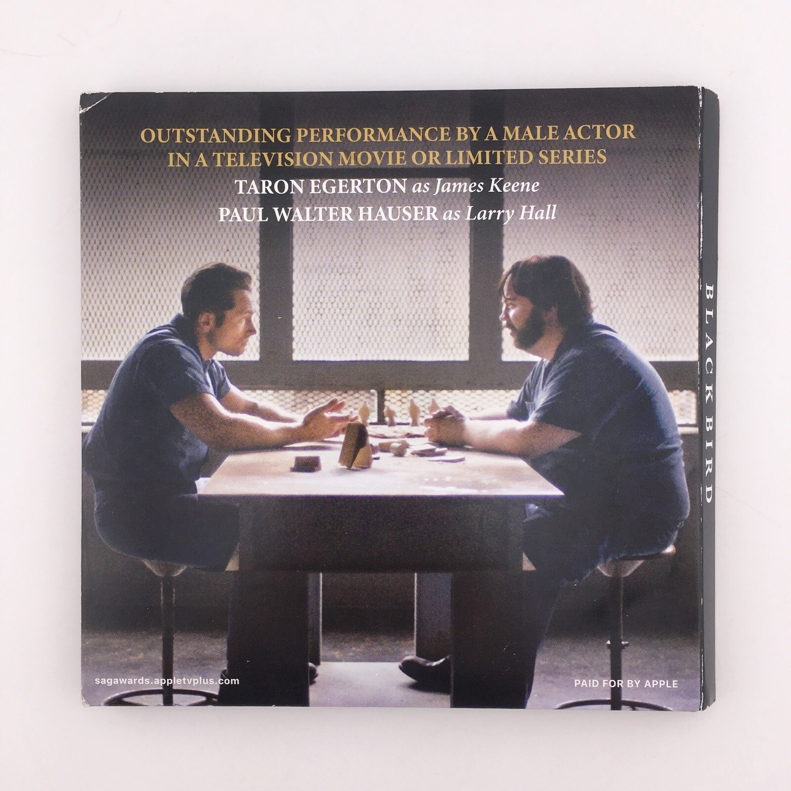 Blackbird Apple TV+ For Your Consideration Screener FYC DVD