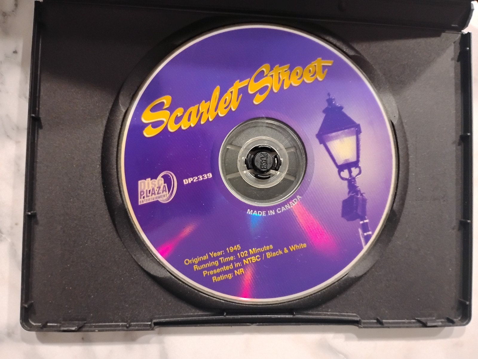Scarlet Street (DVD 1945) Edward G. Robinson Joan Bennett Fritz Lang
