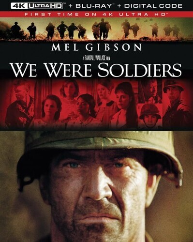 We Were Soldiers (4K Ultra HD, Blu-ray, 2002) NEW, Mel Gibson