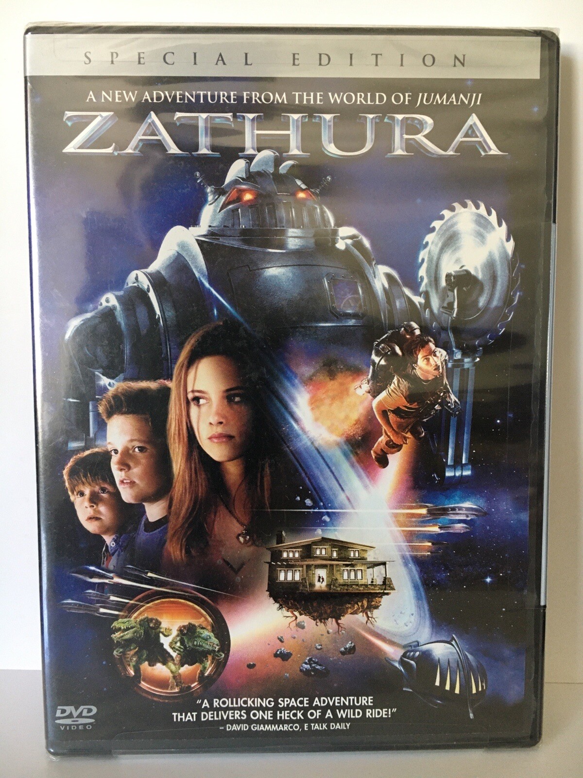 Zathura: A Space Adventure (DVD, 2005) Special Edition! Features! New! Sealed!