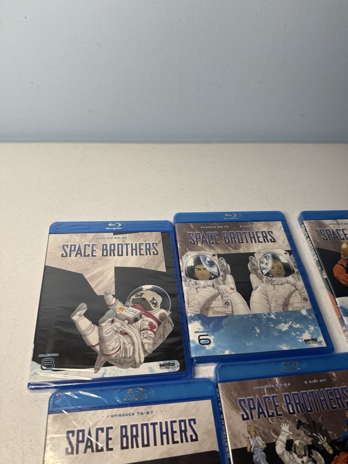 Space Brothers Complete TV Anime Series BLU-RAY Volume 1 2 3 4 5 6 7 8 Set OOP