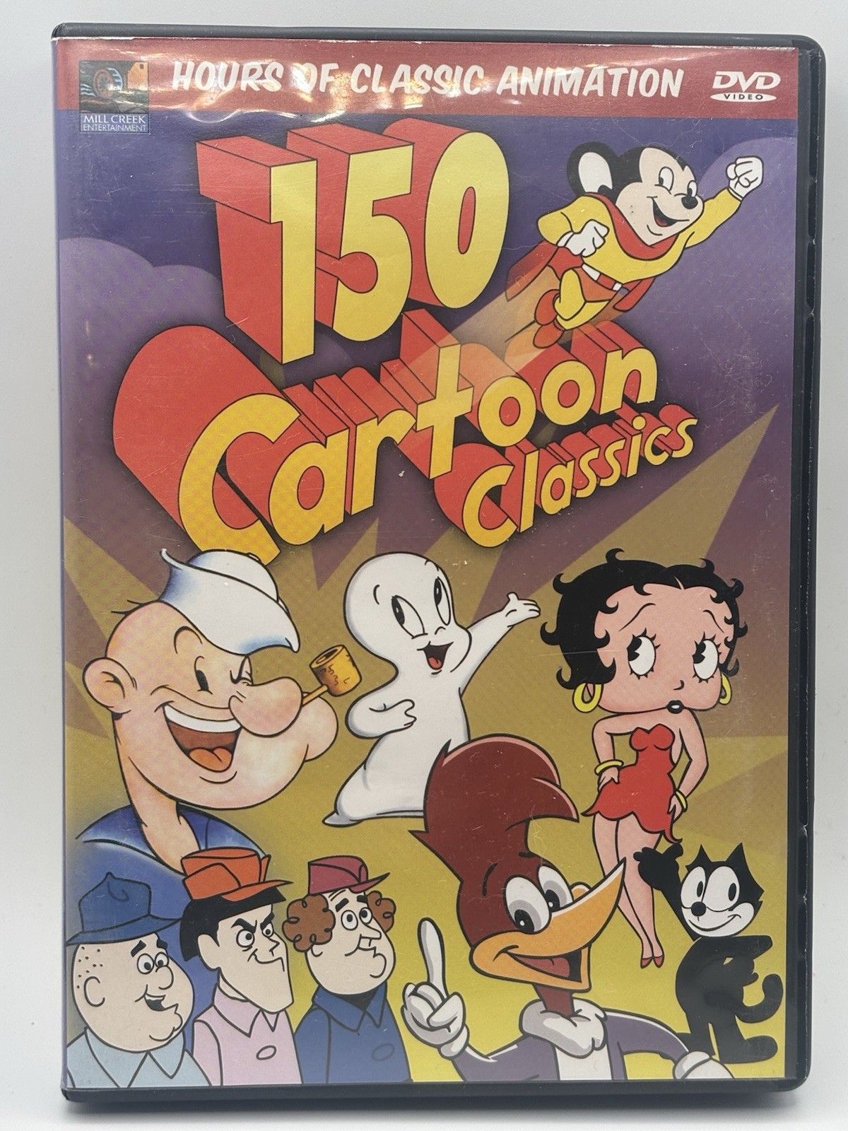 150 Cartoon Classics (DVD, 2006, 4-Disc Set, 4 – DVDs)