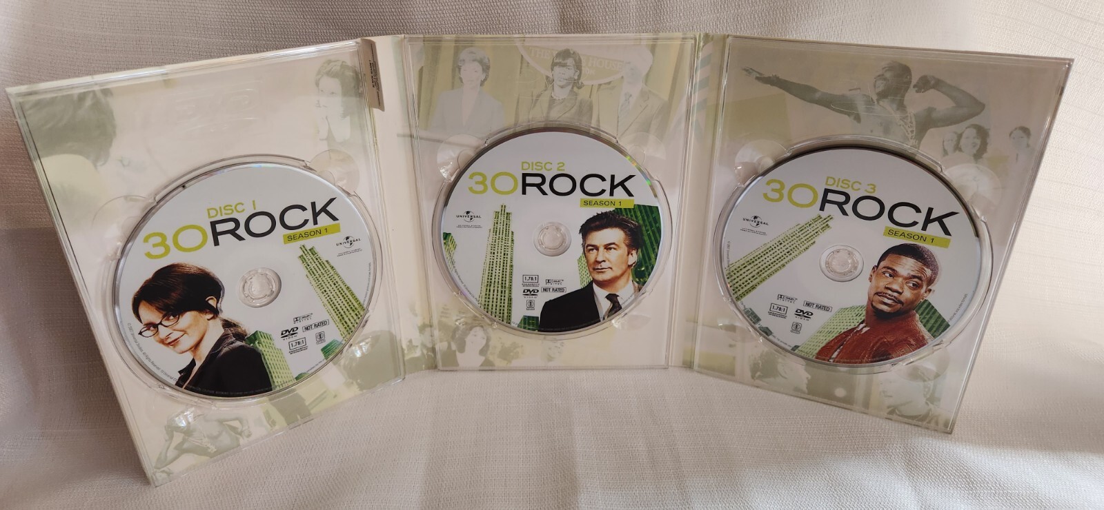 30 Rock: Season 1 – DVD – VERY GOOD CONDITION – W/SLEEVE