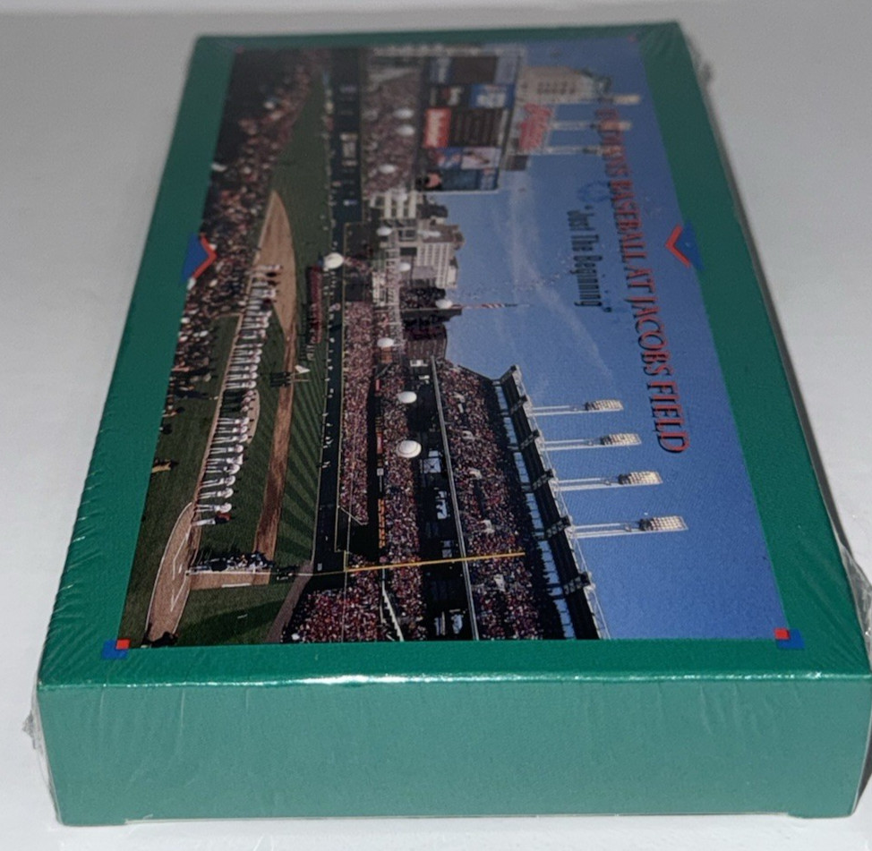 Indians Baseball At Jacobs Field Just The Beginning VHS Season 1994