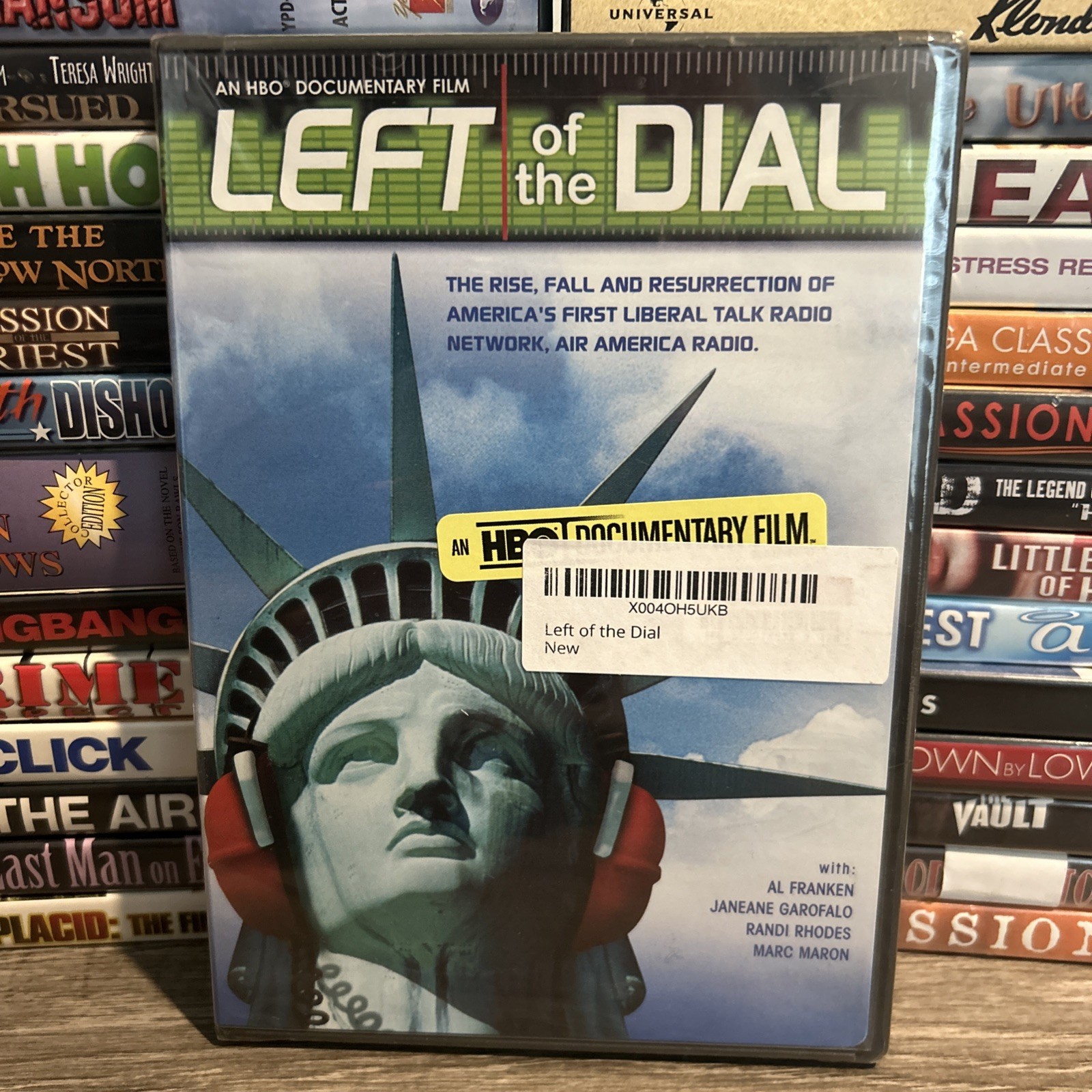 Left of the Dial (DVD) HBO Documentary Talk Radio Al Fraken Marc Maron NEW – I