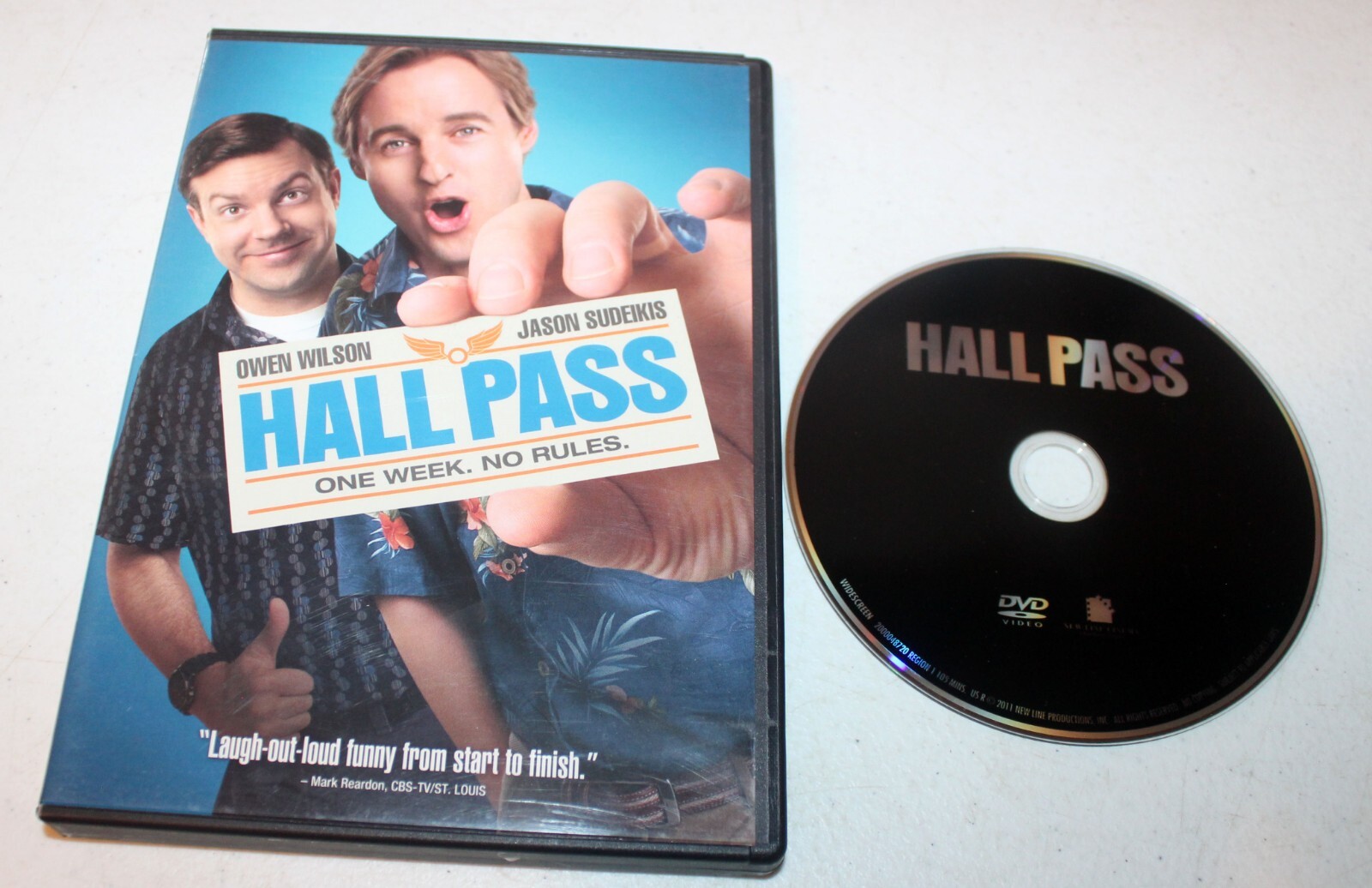 Hall Pass (DVD, 2011) Owen Wilson, Jason Sudeikis, Jenna Fischer – Very Good