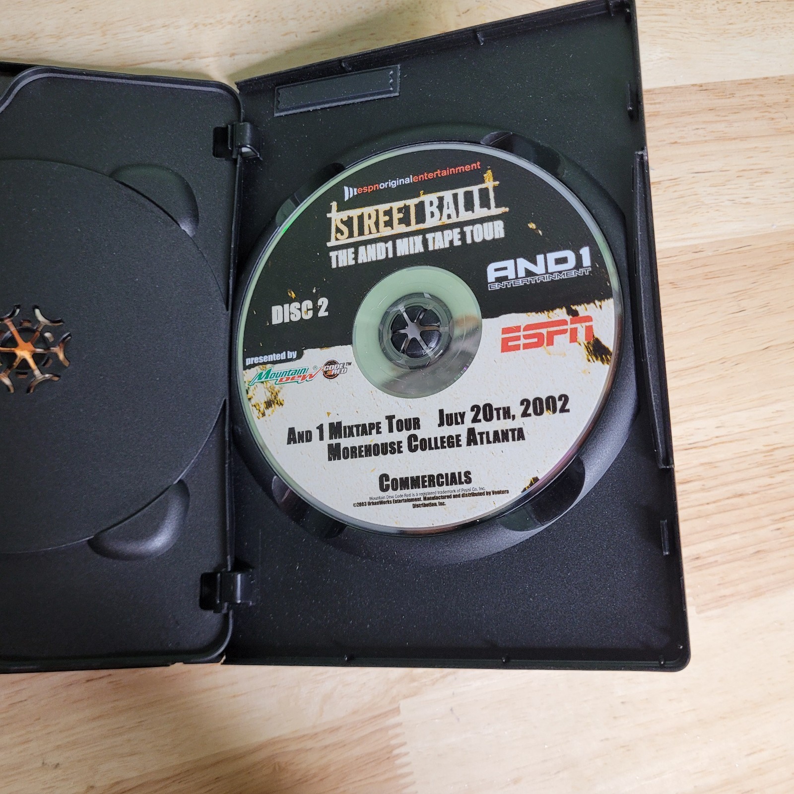 Streetball: The And 1 Mix Tape Tour – Season DVD 2003 2-Disc Set ESPN Basketball
