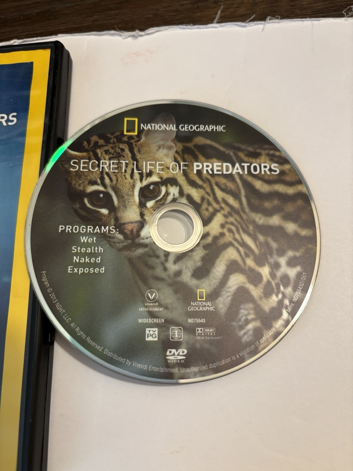 NATIONAL GEOGRAPHIC BEST OF NATURE COLLECTION DVD BOX SET 2014 UNTAMED PREDATORS