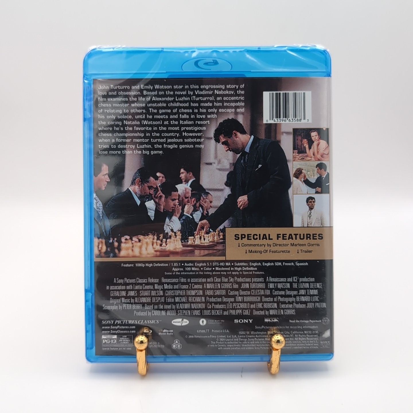 LUZHIN DEFENCE [BLU-RAY]