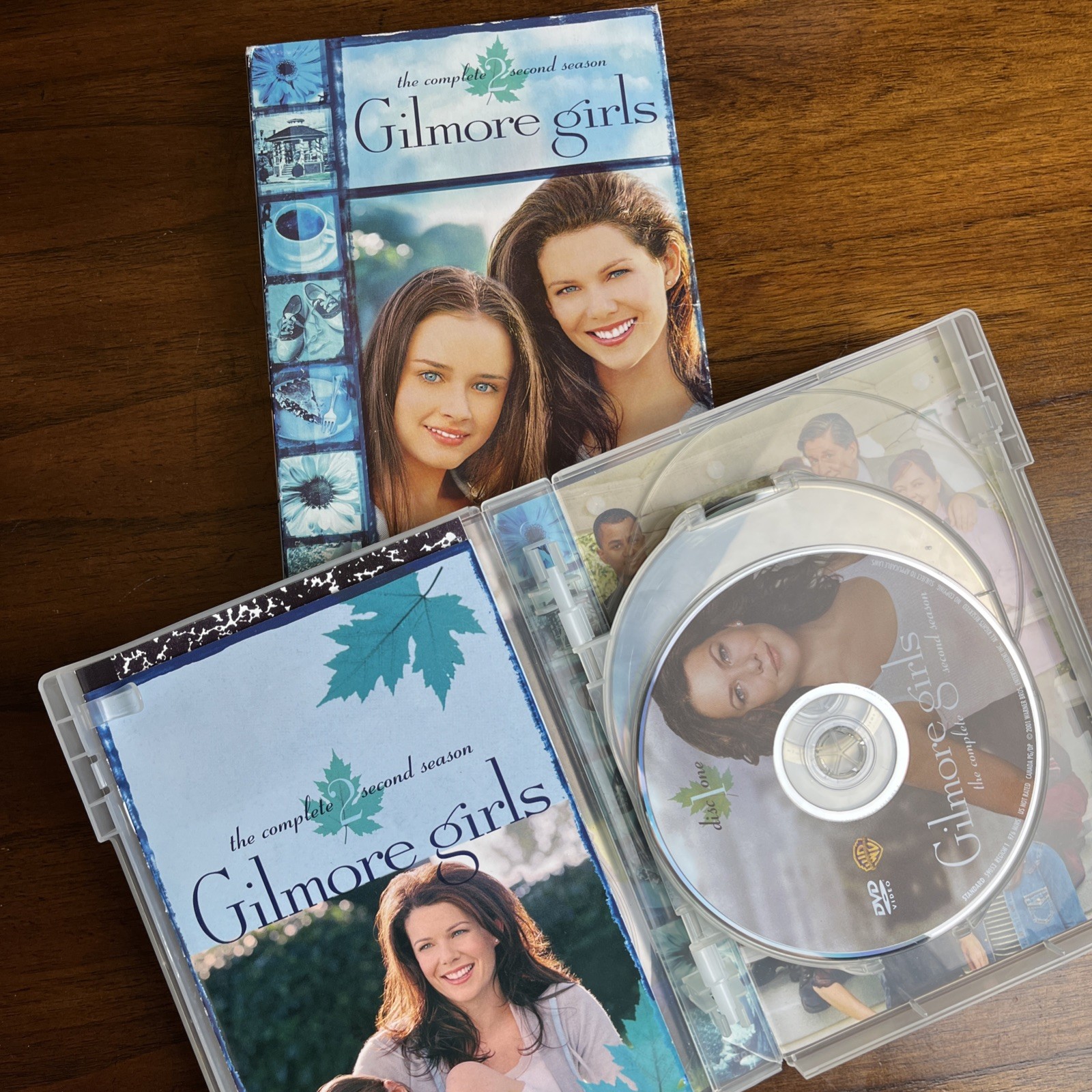 Gilmore Girls Complete Series Seasons 1-7 DVDs, Complete w/ All Discs & Inserts