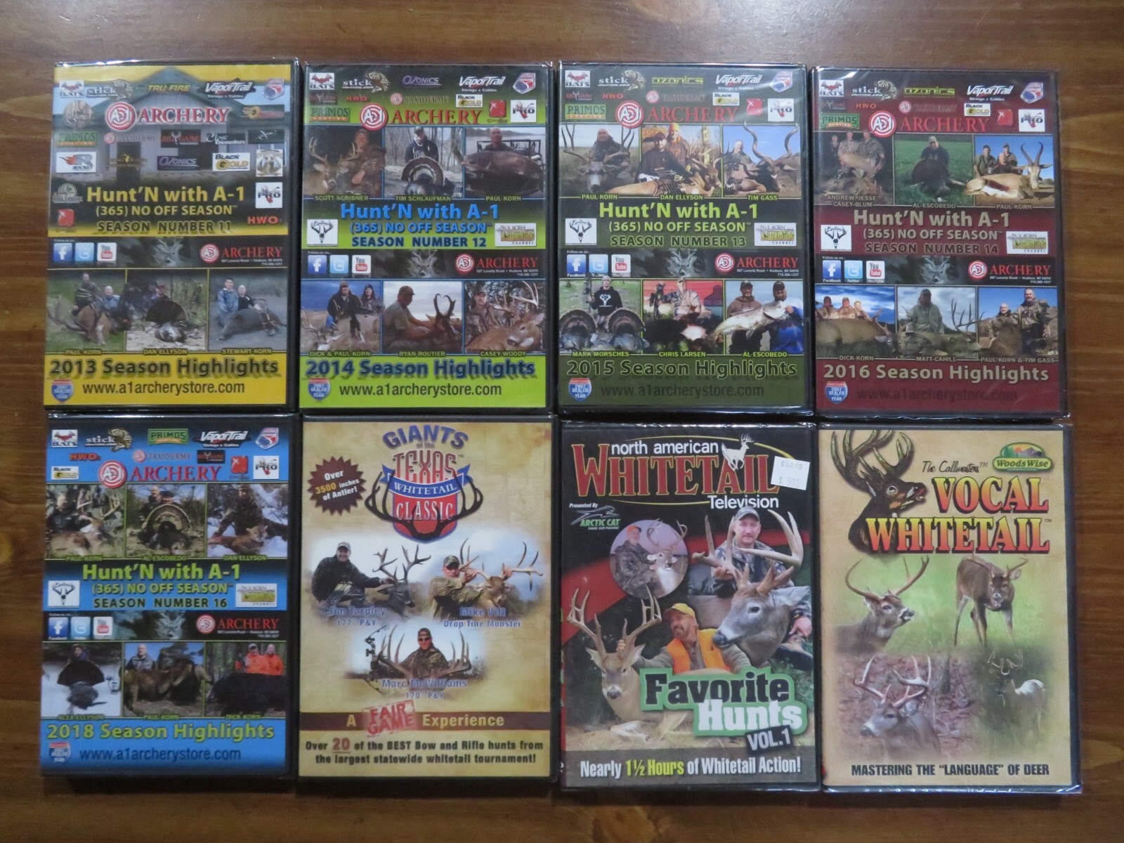 NEW HUNTING DVDs; 125+ Titles to Choose From. You Pick. DEER. BIG GAME. Sports.