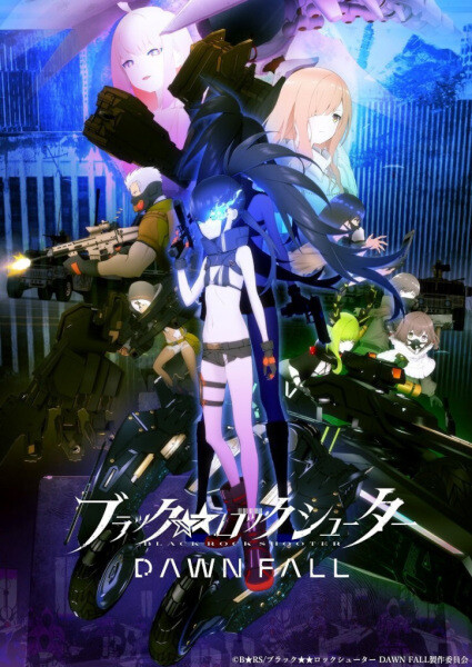 DVD Anime Black Rock Shooter (2012+Dawn Fall) (1-20 End +Movie) English Subtitle