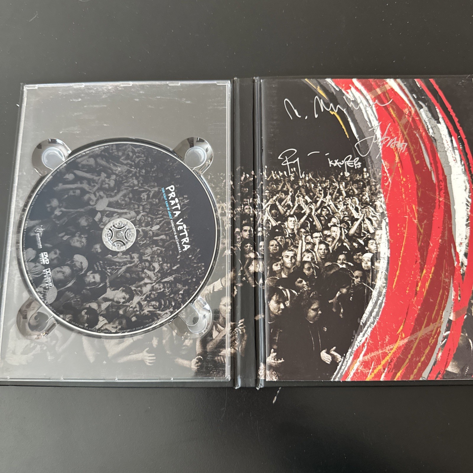 2008 Prata Vetra Tur Kaut Kam Ir Jabut Brainstorm Latvian Concert DVD RARE!