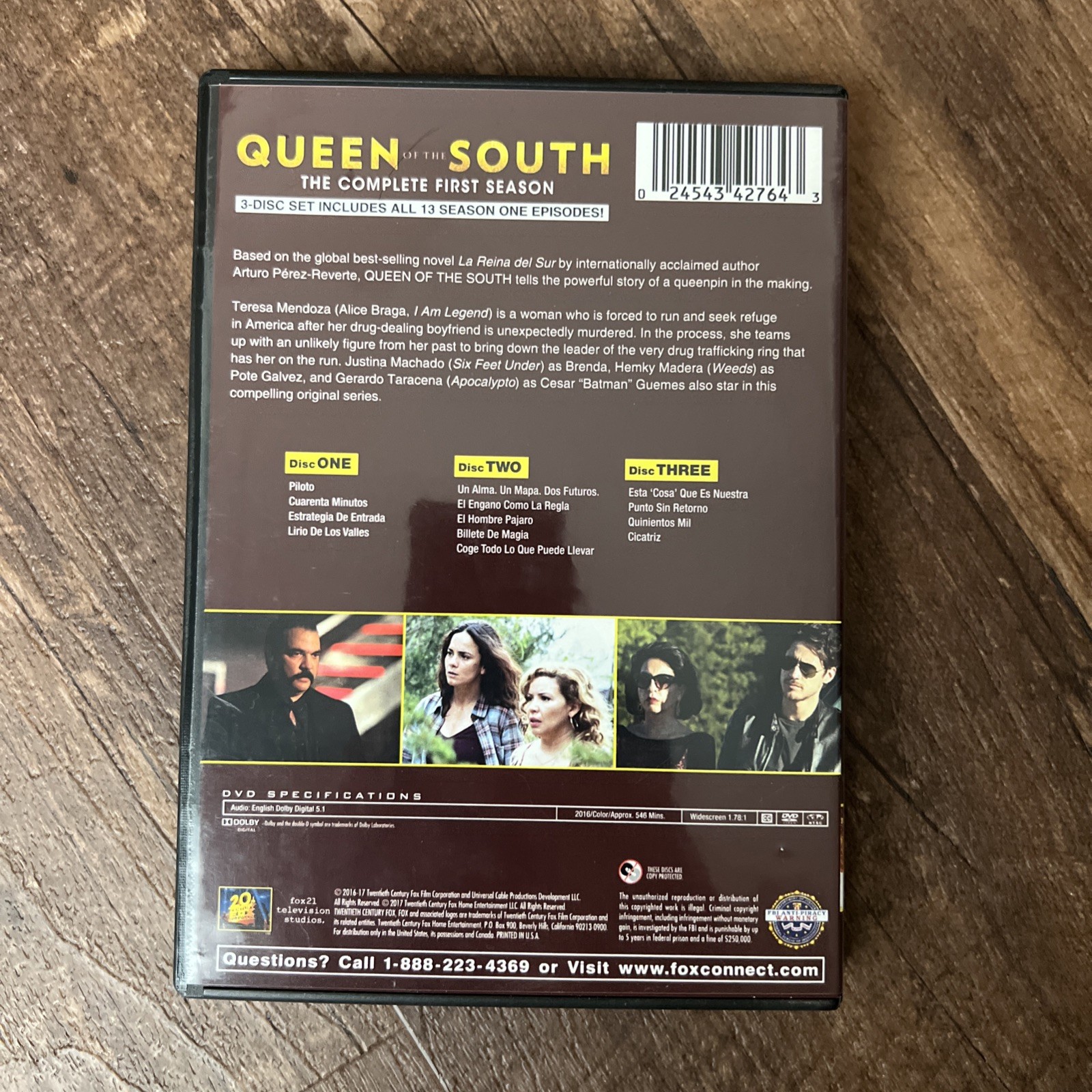 Queen Of The South – DVD By Veronica Falcn – VERY GOOD