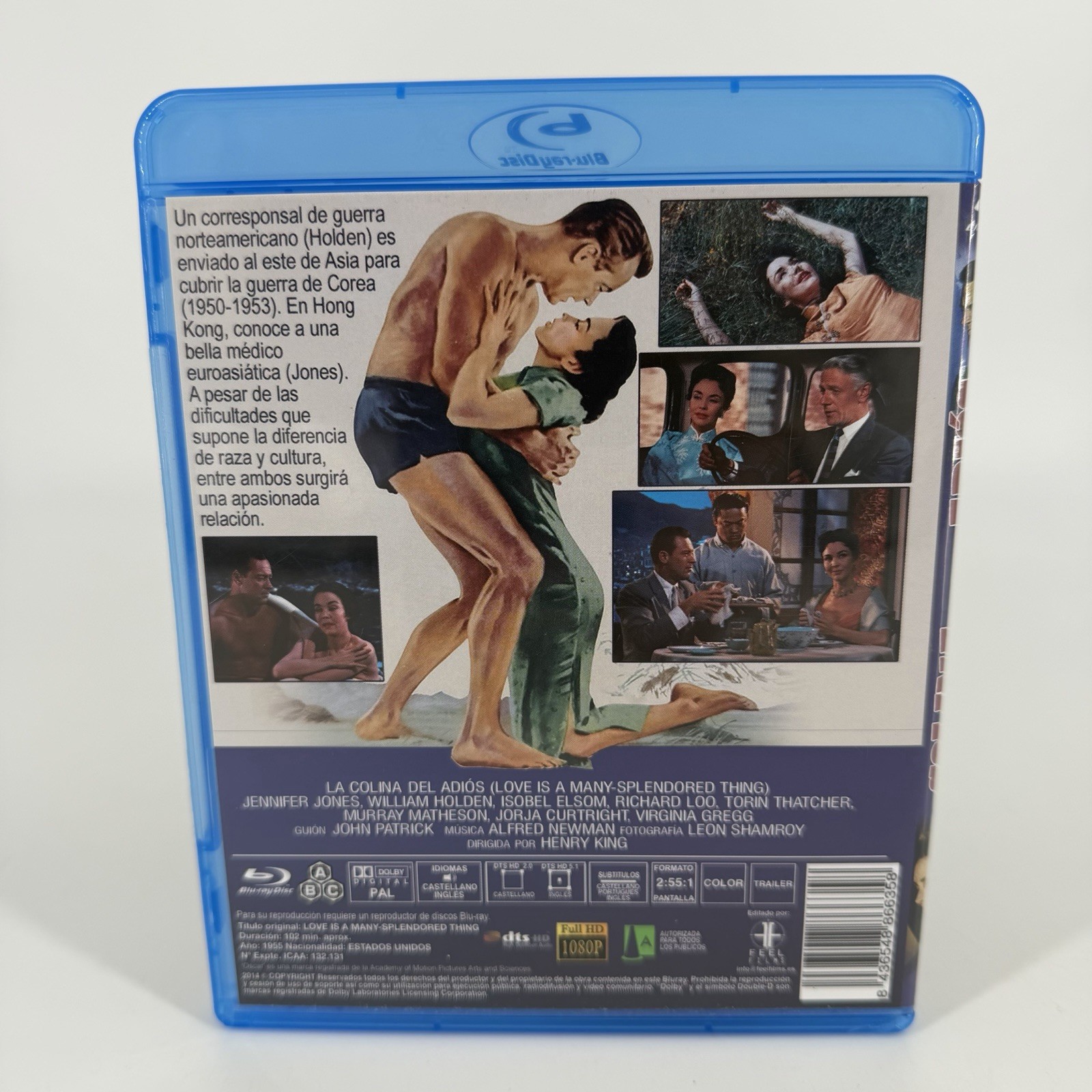 Love Is A Many Splendored Thing [Spain Import] (Blu-ray, 2014) William Holden NE