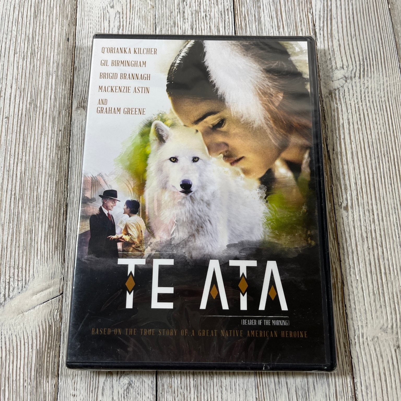 Te Ata DVD 2017 Q’orianka Kilcher Graham Greene Native American Heroine